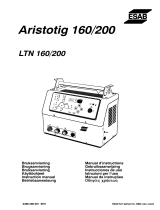 ESAB LTN 160, LTN 200 Používateľská príručka