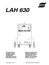 ESAB LAH 630 Používateľská príručka