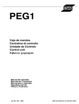 ESAB PEG1 Používateľská príručka