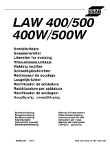 ESAB LAW 500 Používateľská príručka