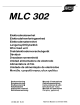 ESAB MLC 302 Používateľská príručka