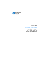 DURKOPP ADLER D867  Parameter Sheet