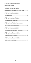 ZTE Kis3 max Používateľská príručka