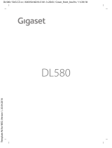 Gigaset DL580 Užívateľská príručka