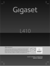 Gigaset L410 Užívateľská príručka