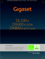 Gigaset DX600A ISDN Užívateľská príručka