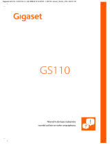 Gigaset TOTAL CLEAR Cover GS110 Užívateľská príručka