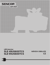 Sencor SLE 55US600TCS Používateľská príručka