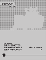 Sencor SLE 43FS600TCS Používateľská príručka