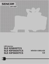 Sencor SLE 40FS600TCS Používateľská príručka