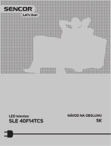 Sencor SLE 40F14TCS Používateľská príručka