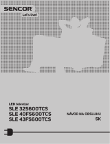 Sencor SLE 32S600TCS Používateľská príručka