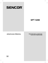 Sencor SPT 5280 Používateľská príručka