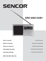 Sencor SRD 6400 Používateľská príručka