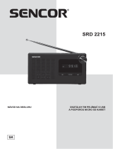 Sencor SRD 2215 Používateľská príručka