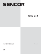Sencor SRC 340 Používateľská príručka