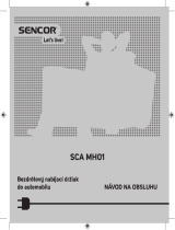 Sencor SCA MH01 Používateľská príručka