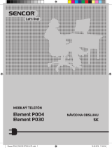 Sencor Element P030 Používateľská príručka