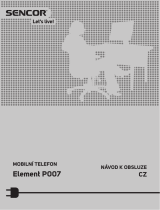 Sencor Element P007 Resistant Používateľská príručka