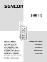 Sencor SMR 110 Používateľská príručka