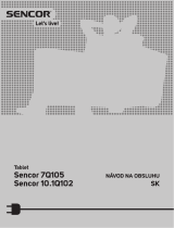 Sencor Sencor 10.1Q102 Používateľská príručka