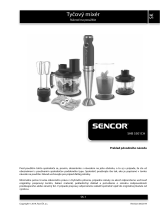 Sencor SHB 5501CH EUE3 Používateľská príručka