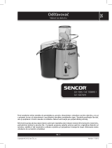 Sencor SJE 1006RD Používateľská príručka
