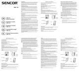 Sencor SWD 110 Používateľská príručka