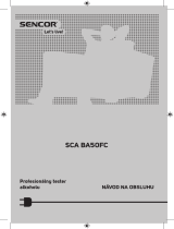 Sencor SCA BA50FC Používateľská príručka