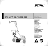 STIHL FW 20 - TS 700, 800 Návod na obsluhu