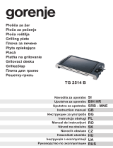 Gorenje TG2514B Návod na obsluhu