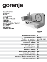 Gorenje RAM11ST Používateľská príručka