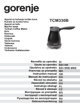 Gorenje TCM330B Používateľská príručka