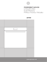 Gorenje BOP799S51X Návod na obsluhu