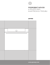 Gorenje BO798S53X Návod na obsluhu