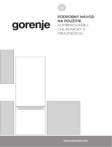 Gorenje RK4172ANX Návod na obsluhu