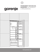 Gorenje RBI5182A1 Návod na obsluhu