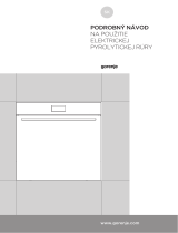 Gorenje BOP799S51X Návod na obsluhu