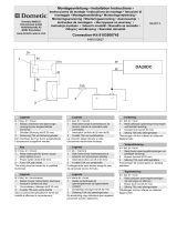 Dometic Connection-Kit Návod na inštaláciu