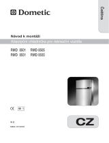Dometic RMD 8501, RMD 8505, RMD 8551, RMD 8555 Návod na inštaláciu