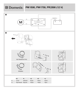 Dometic PW1500, PW1750, PR2500 (12 V) Návod na inštaláciu