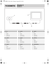 Dometic Adapter2 - Leaflet Návod na inštaláciu