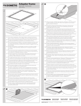 Dometic Adapter frame Midi Heki – Fiat Ducato Front Návod na inštaláciu