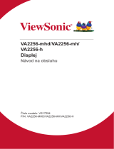 ViewSonic VA2256-MHD-S Užívateľská príručka
