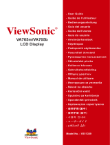 ViewSonic VA705b Užívateľská príručka