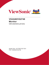 ViewSonic VG2448-S Užívateľská príručka