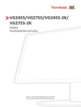 ViewSonic VG2755-2K-S Užívateľská príručka