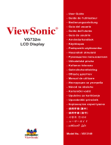 ViewSonic VG732m Užívateľská príručka