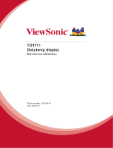 ViewSonic TD1711-S Užívateľská príručka