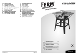 Ferm TSM1012 Používateľská príručka